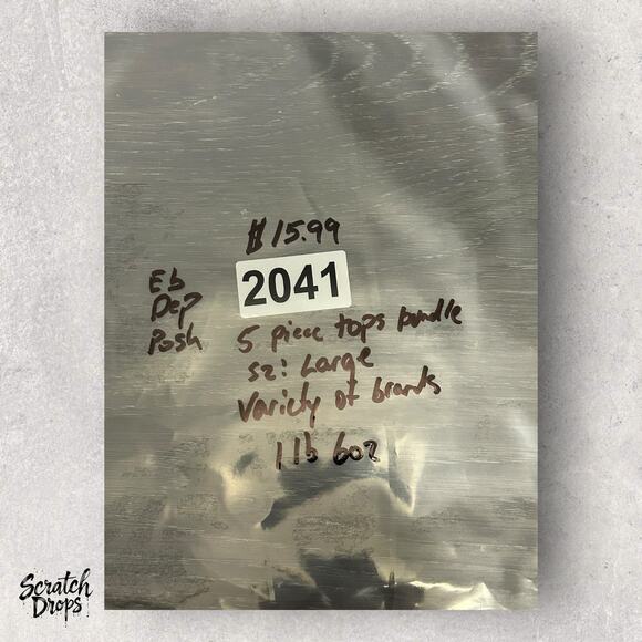 Womens Large Tank Tops Bundle 5 Pack Mixed Brands Bralettes and Sleeveless Set - Picture 6 of 6